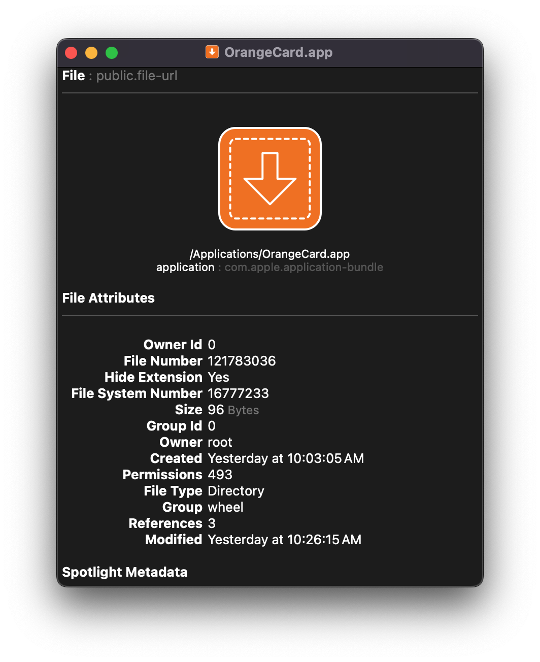OrangeCard gallery image