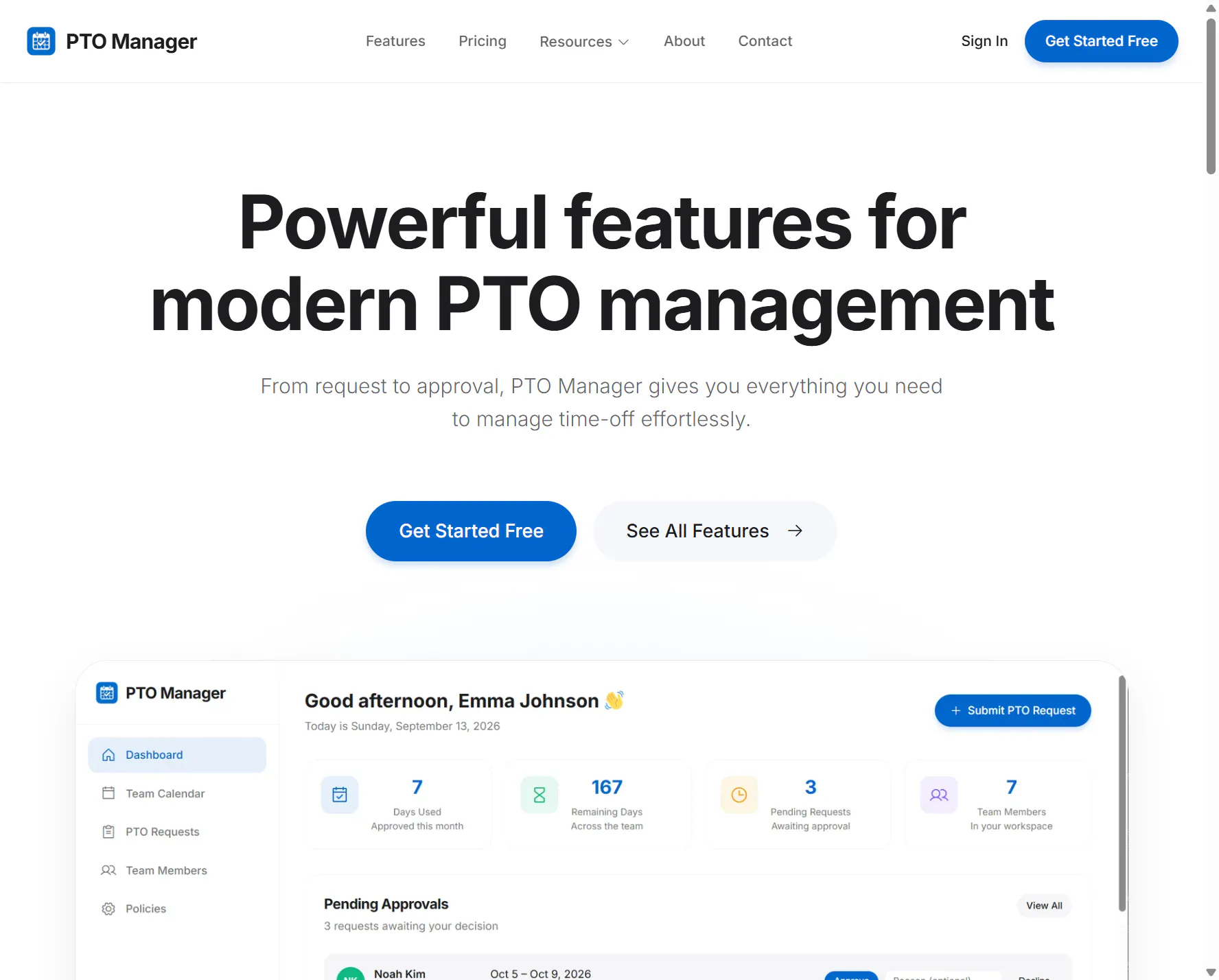 PTO Manager gallery image