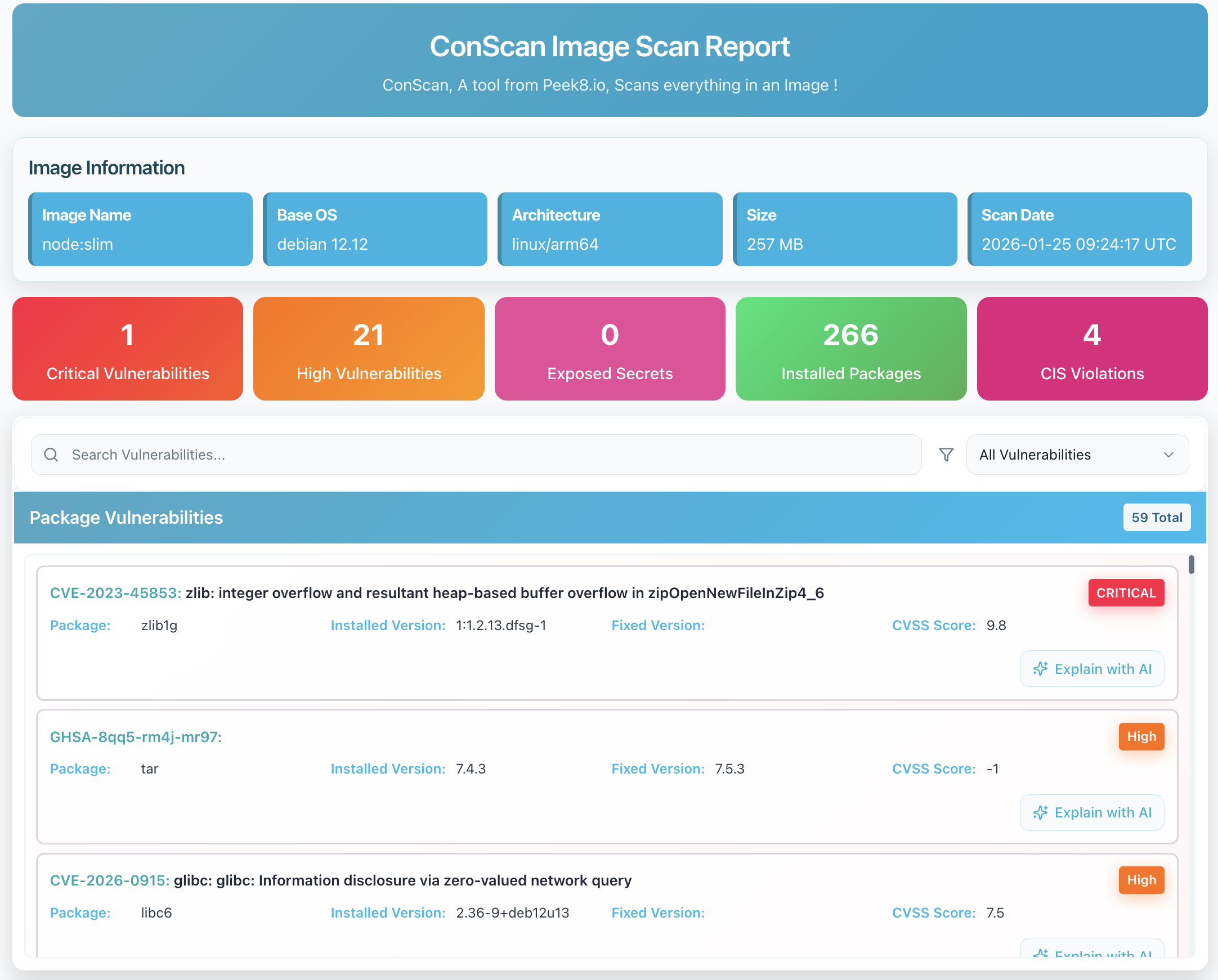 Conscan gallery image