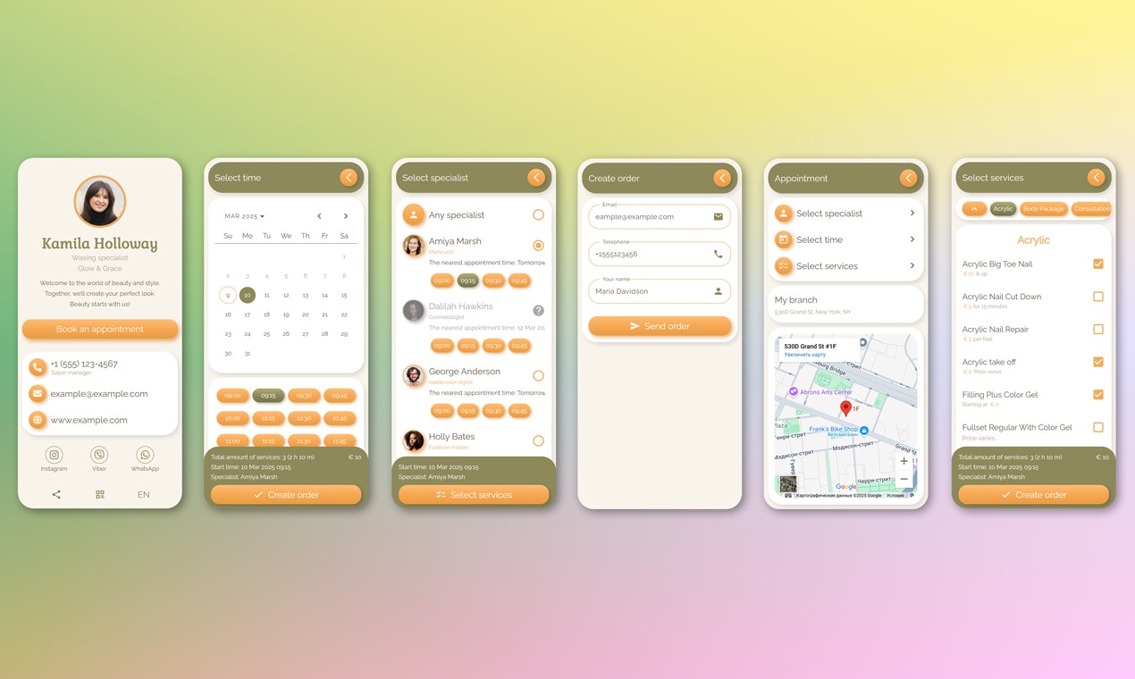 ERPHY - Multilingual booking website + CRM & reminders media 6