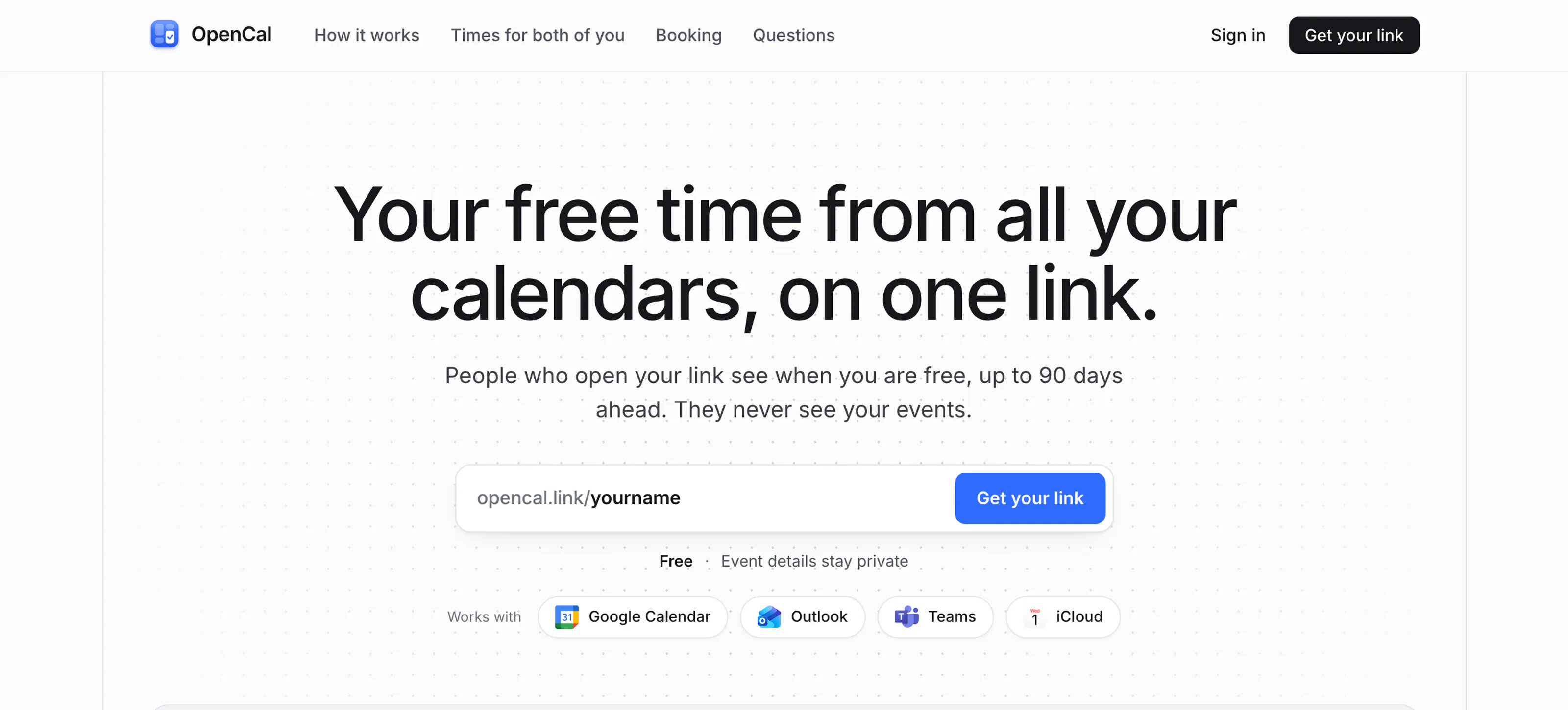 OpenCal gallery image