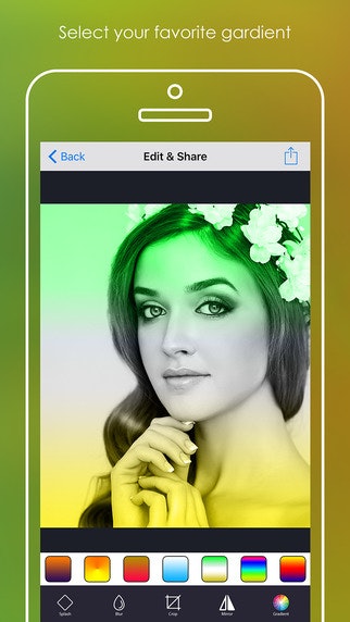 Splash Cropper : selfie cam & snap photo | iOS gallery image
