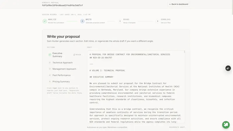 SAM.gov Hunter screenshot 5