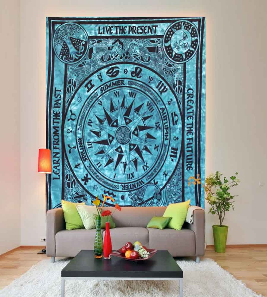 Zodiac Sign Art Astrology Wall Tapestry