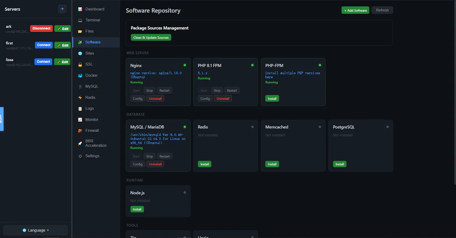 LeePanel screenshot 1