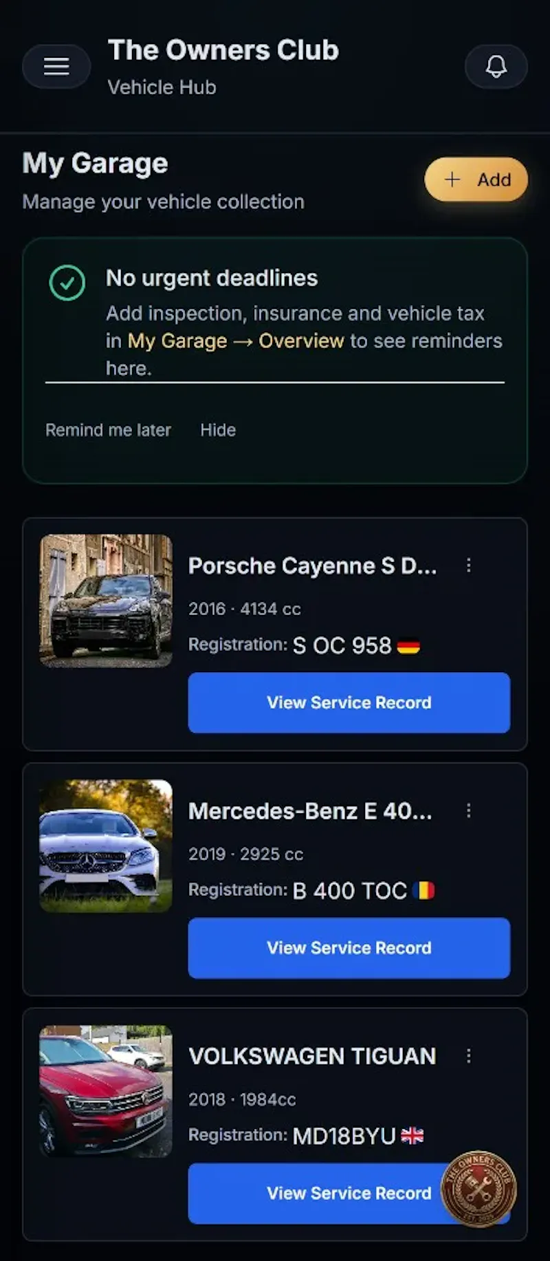 The Owners Club screenshot 3