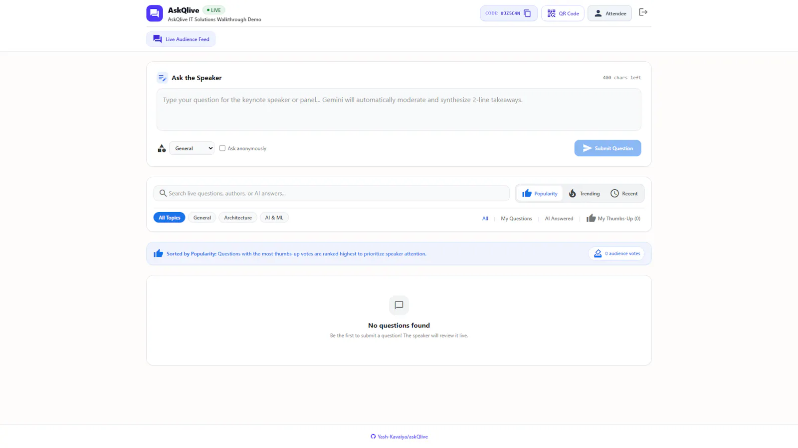 AskQlive screenshot 4