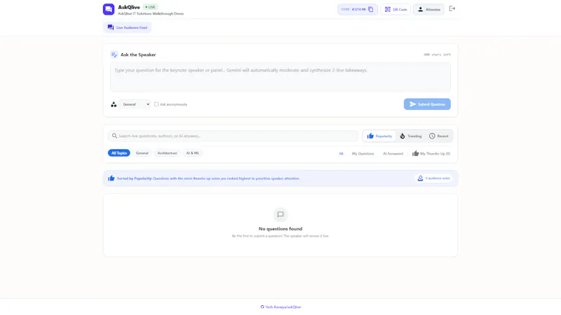 AskQlive screenshot 4