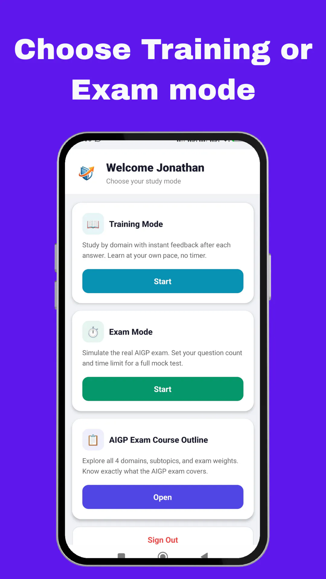 AIGP Certification Exam Preparation App gallery image