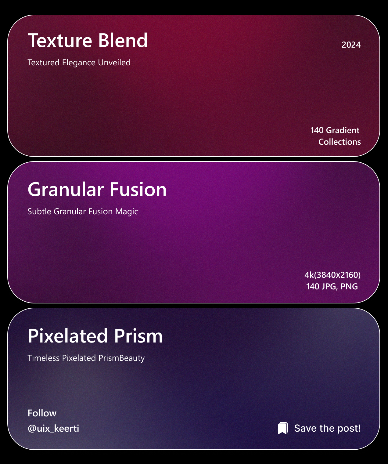 Mídia 3 de 400 gradiente Galaxy Pack 2.1 - Explore o Cosmos com nosso Gradiente Galaxy Pack 2.1