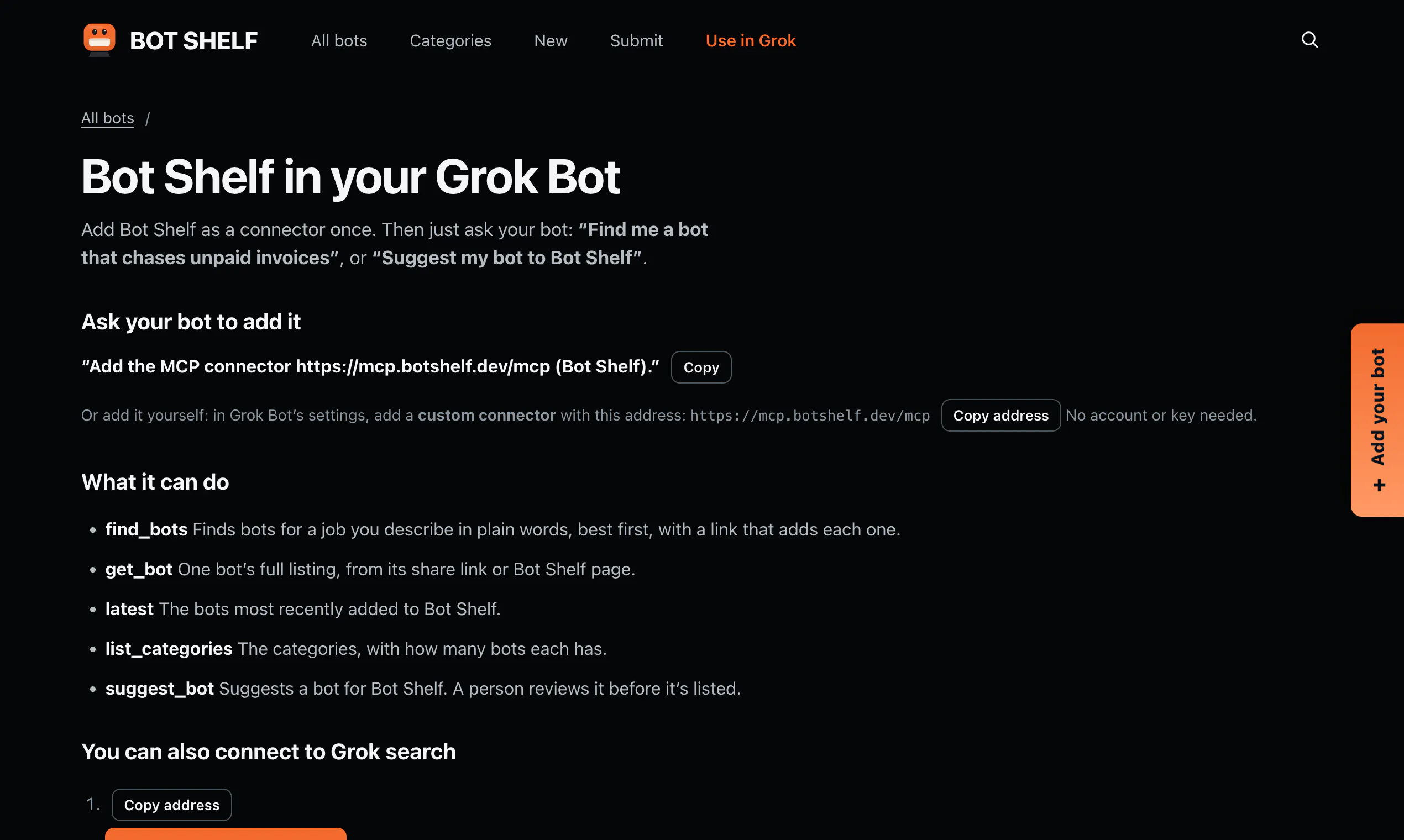 Bot Shelf gallery image