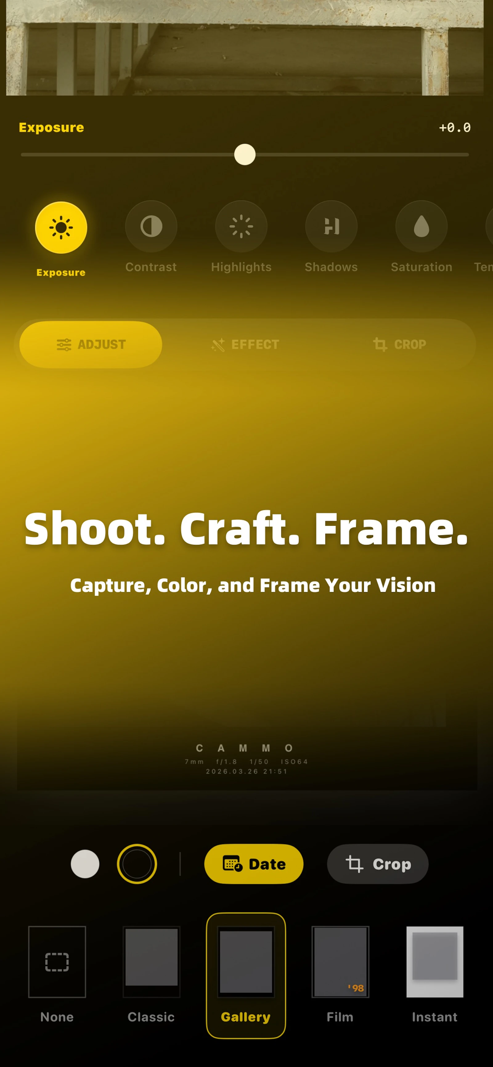 Cammo: Film Camera & Darkroom screenshot 3