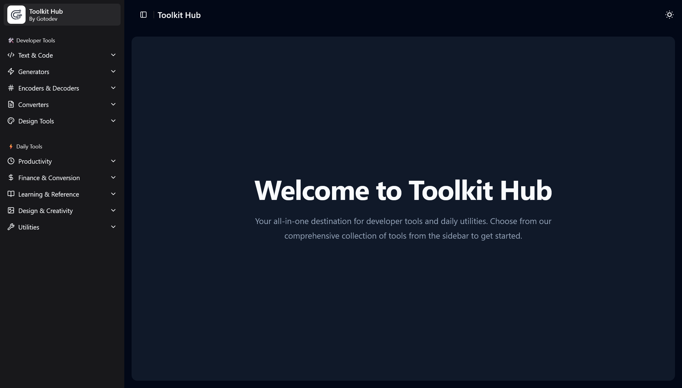 Toolkit Hub gallery image