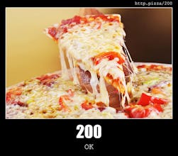 HTTP Status Pizzas API gallery image