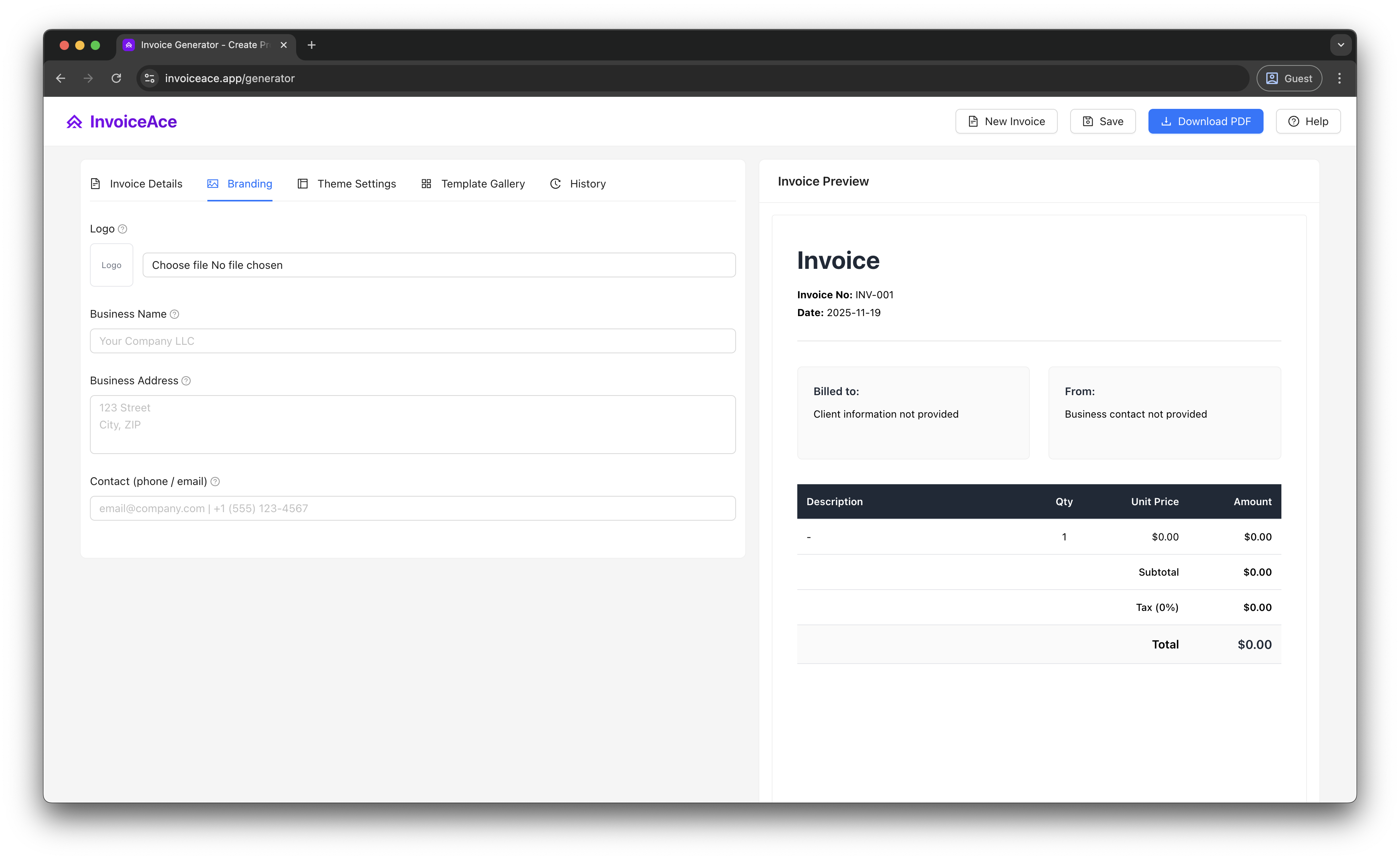 InvoiceAce gallery image