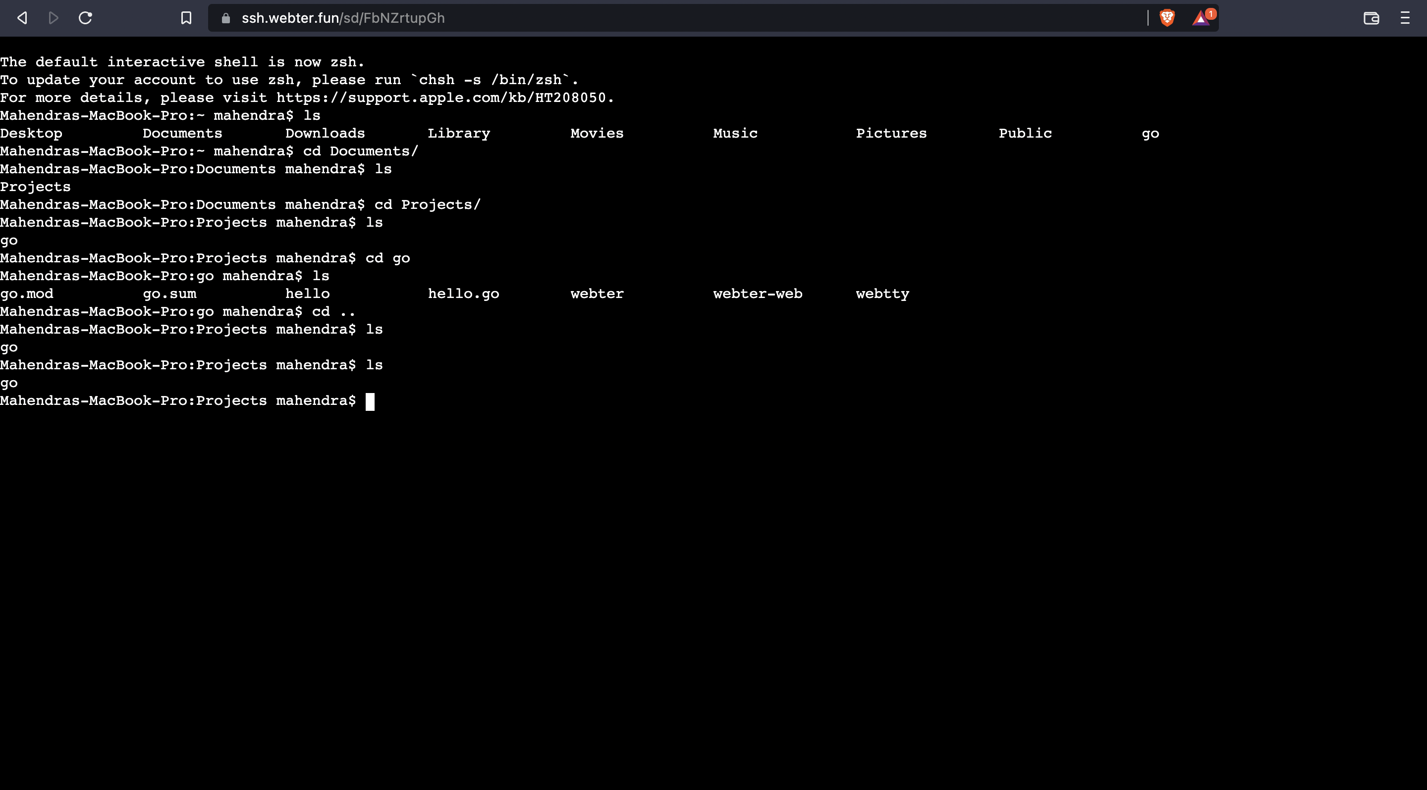 Webter gallery image