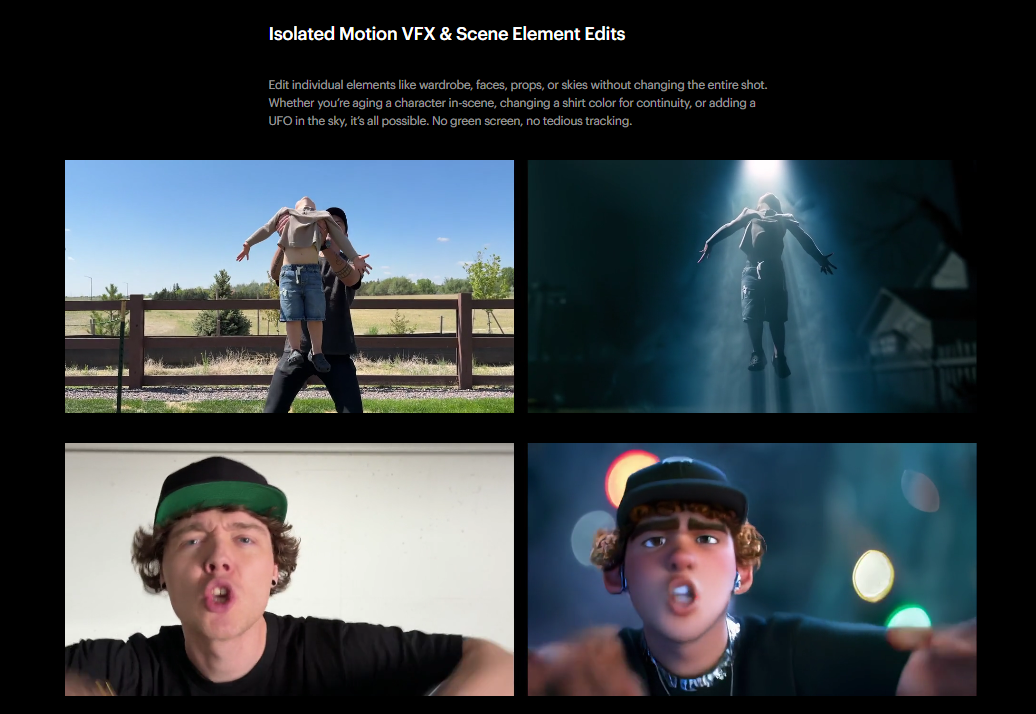 Modify Video by Luma AI media 4