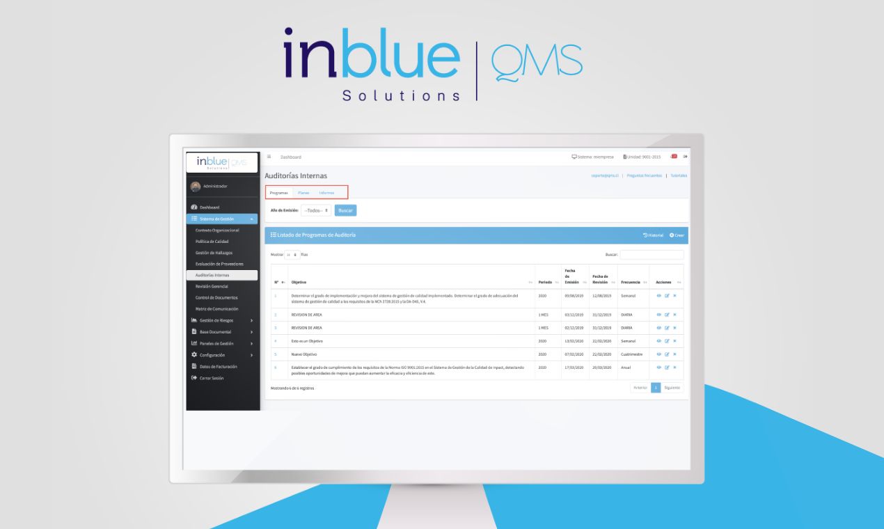 inblue QMS gallery image