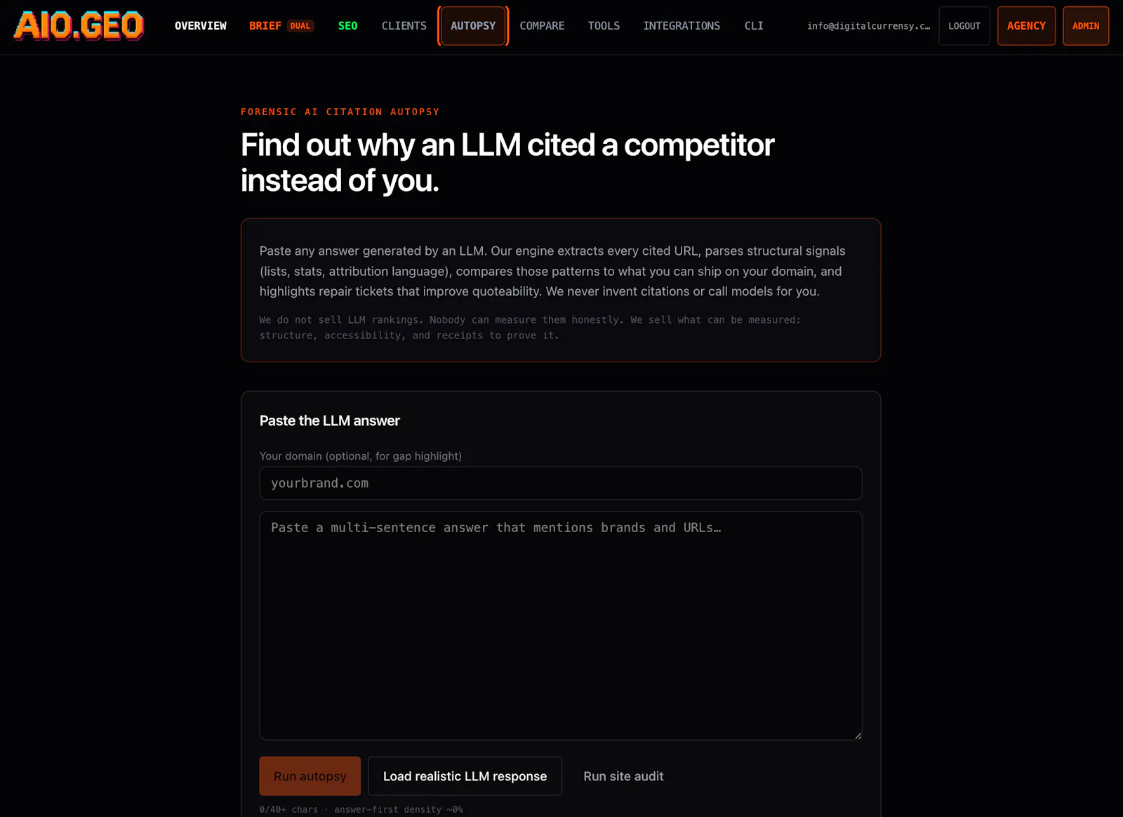 AIO.GEO Protocol screenshot 6