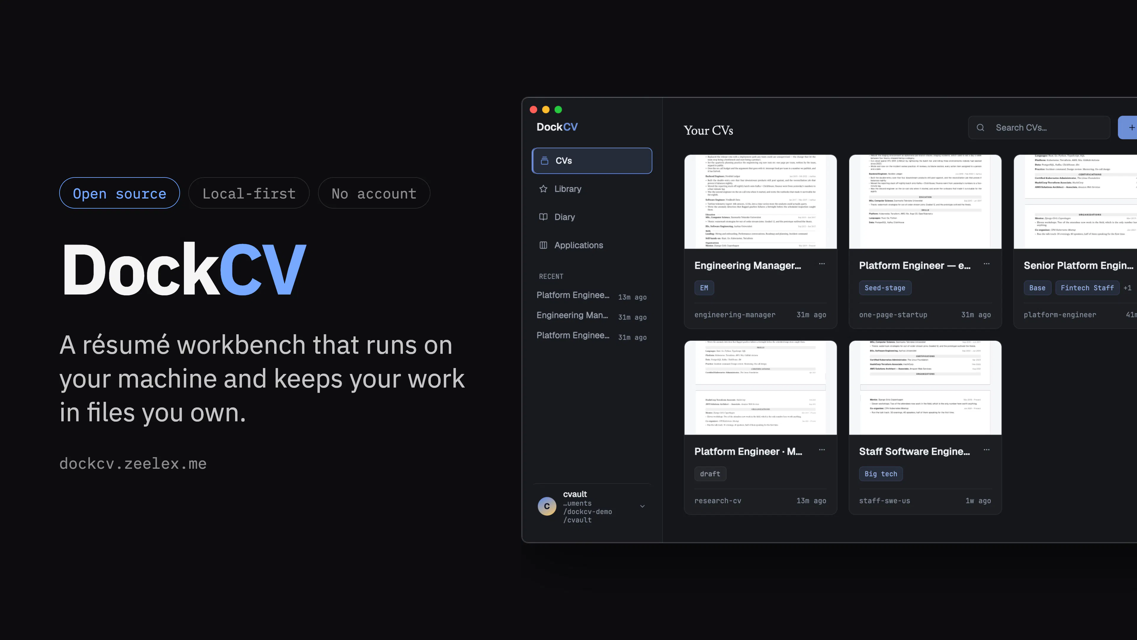 DockCV gallery image
