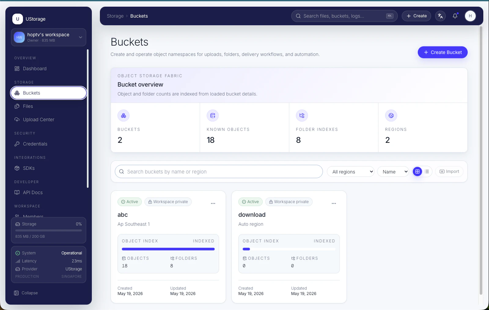 UStorage screenshot 1