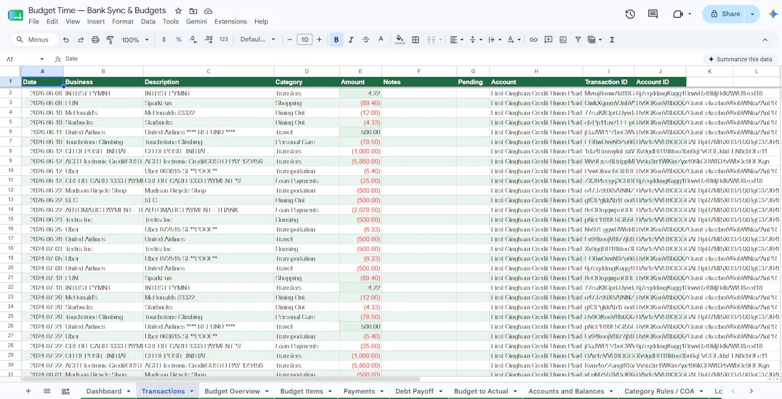 Budget-Time screenshot 6