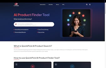 QuickPick.ai - AI Product Finder Tool gallery image