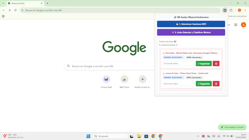 Mi Gestor Musical Pro screenshot 1