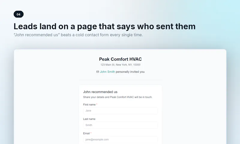 Simple Referral screenshot 5