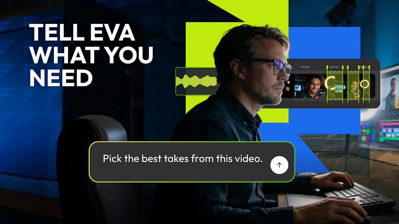 Eva by Flixier: AI Video Assistant product