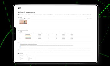 Finance Dashboard gallery image