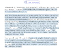 Write with artificial intelligence gallery image