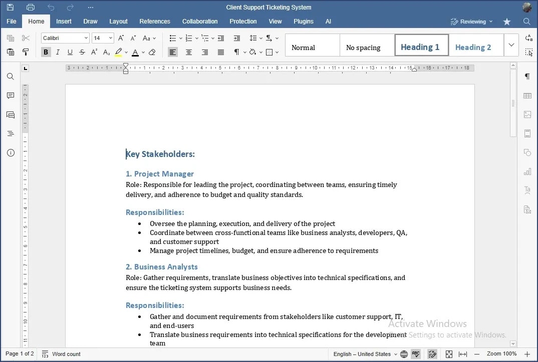 Techyons AI-Drafts - Screenshot 4 showing product features and functionality