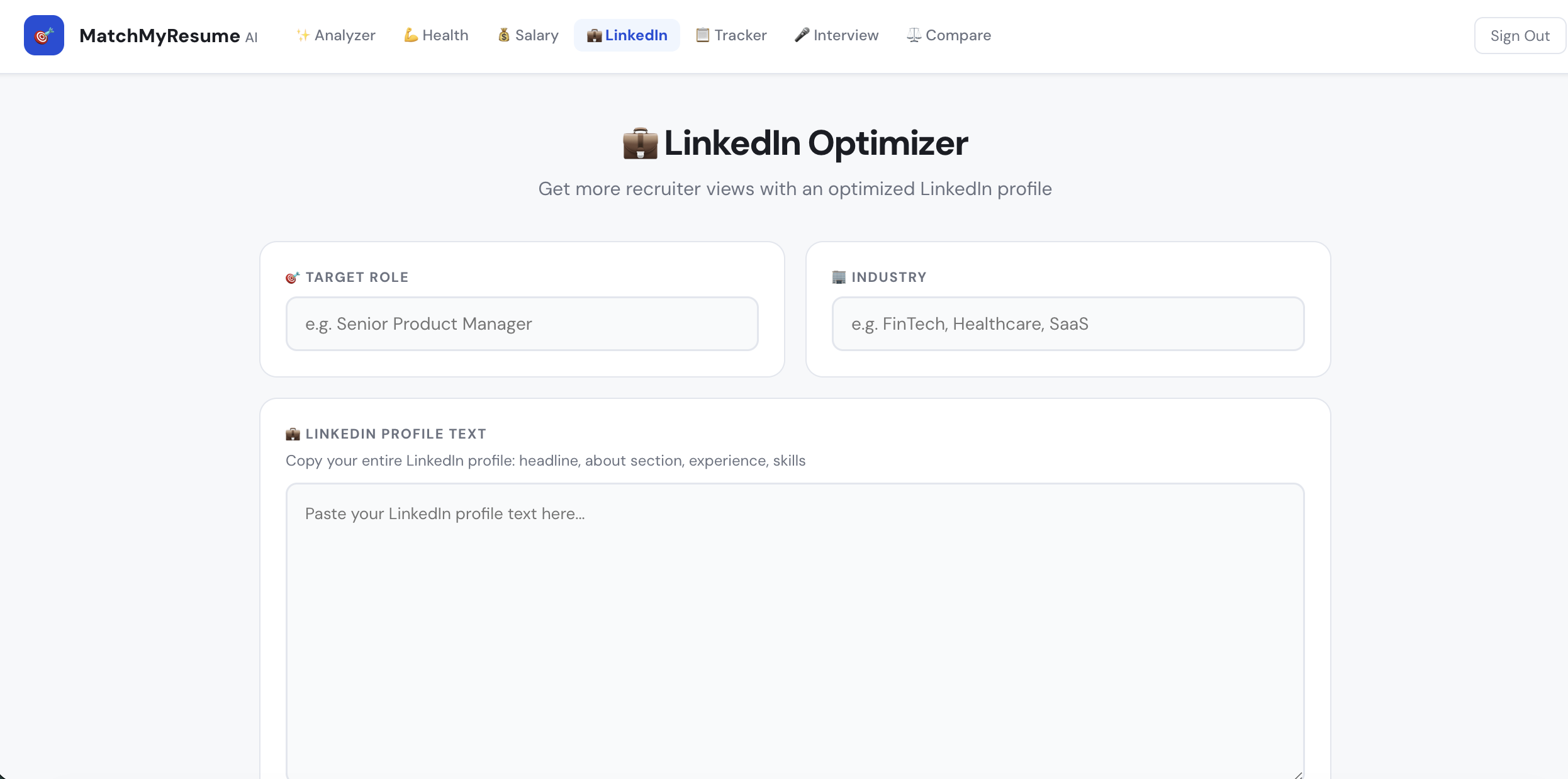 MatchMyResume AI gallery image