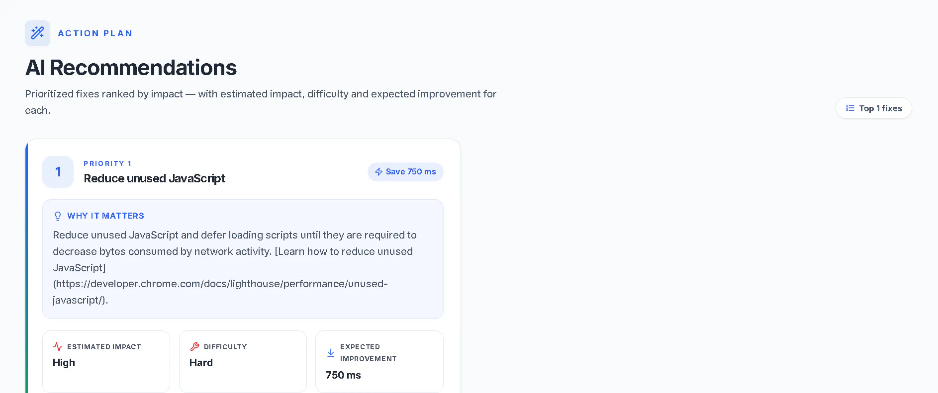 Host Better AI Website Analyzer gallery image