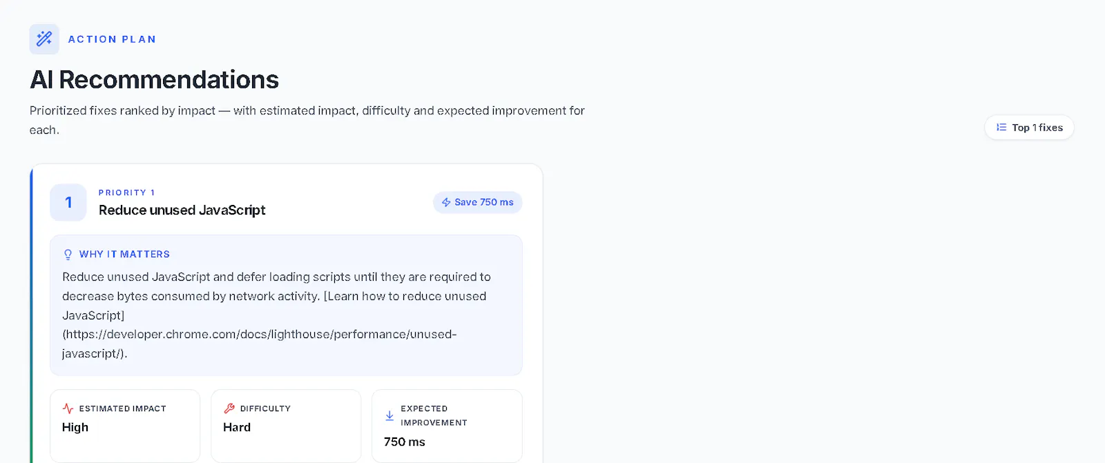 Host Better AI Website Analyzer screenshot 8