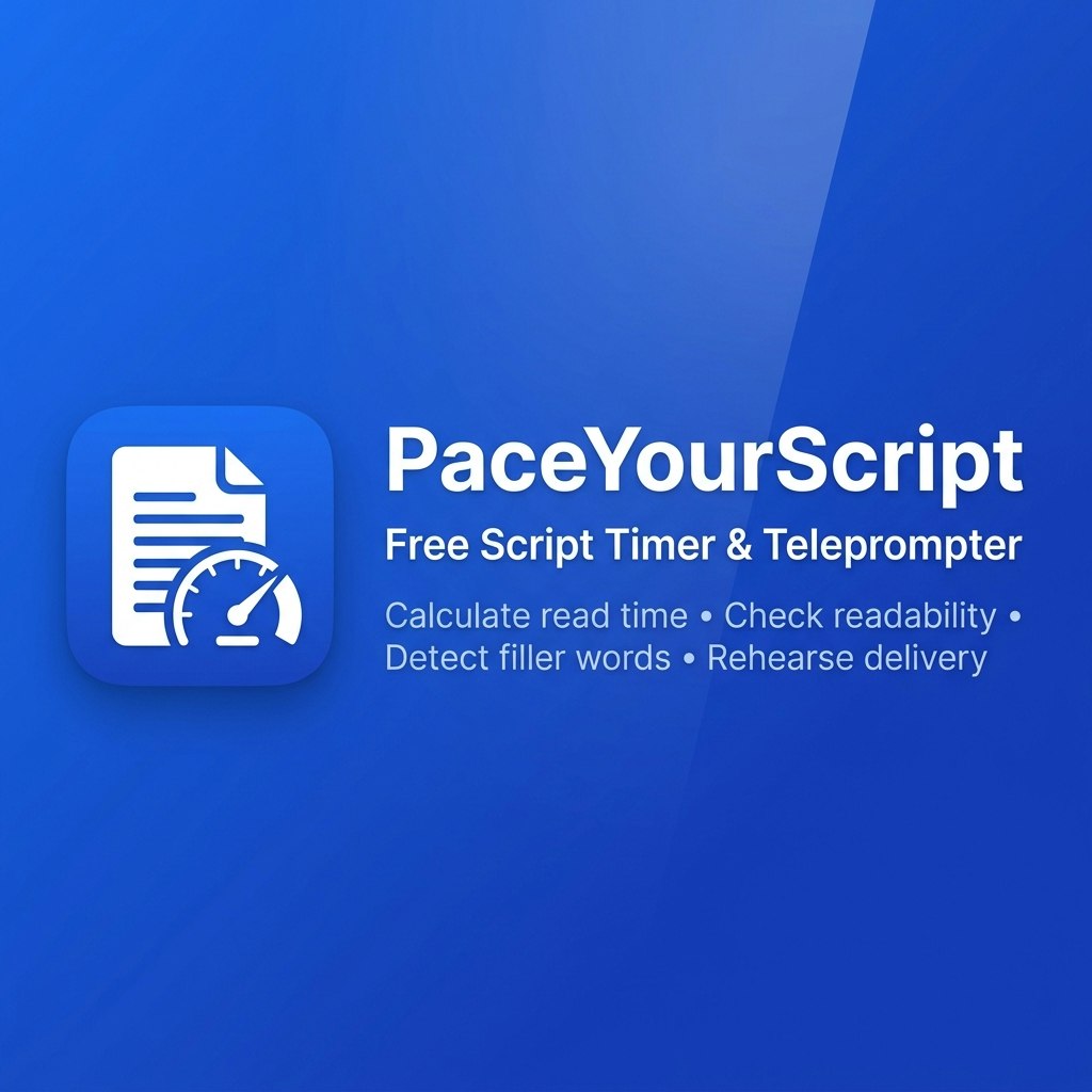 PaceYourScript gallery image