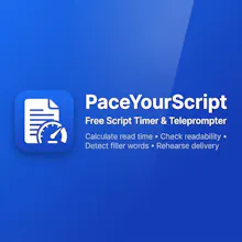 PaceYourScript gallery image
