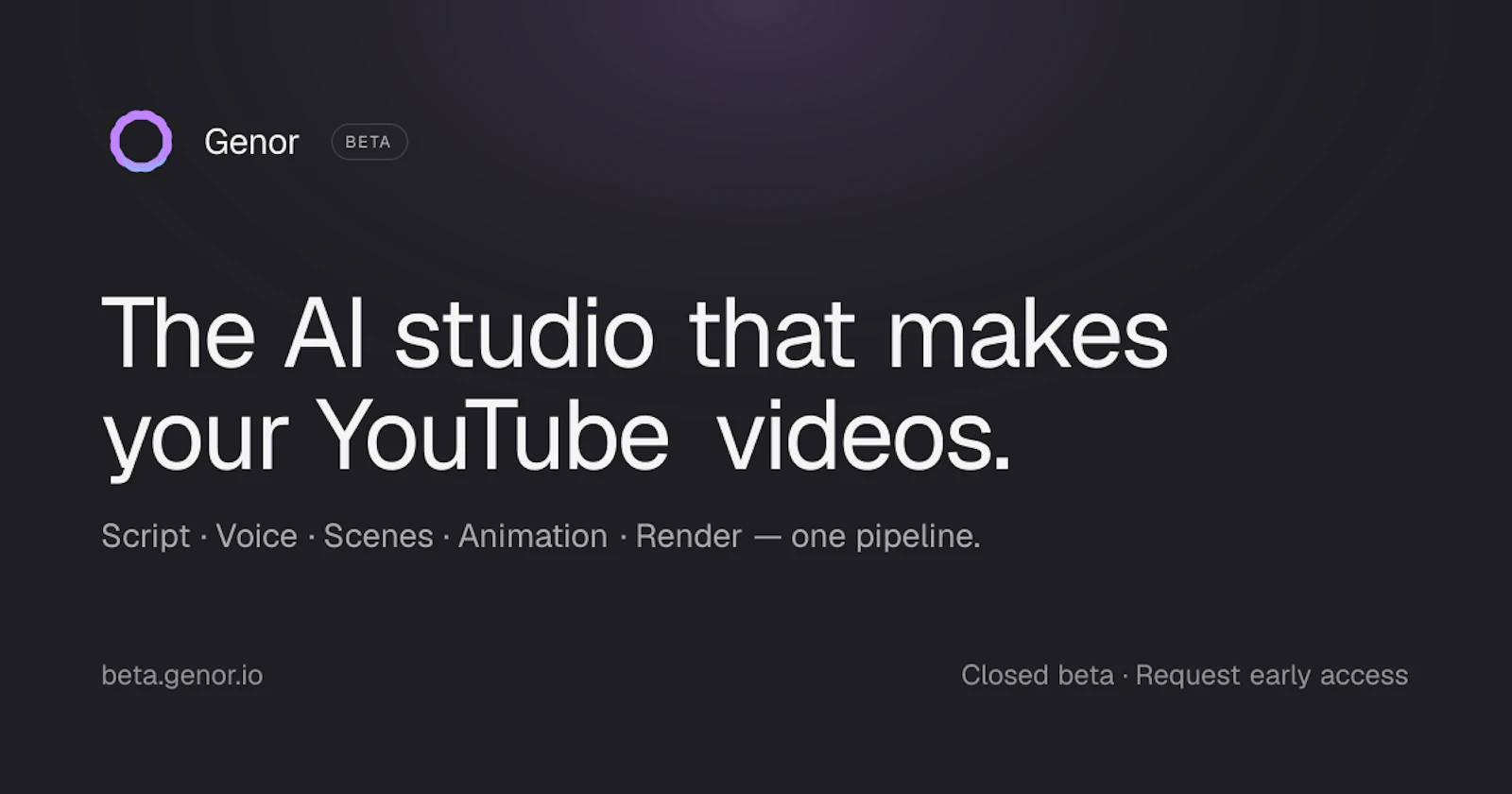 Genor screenshot 1