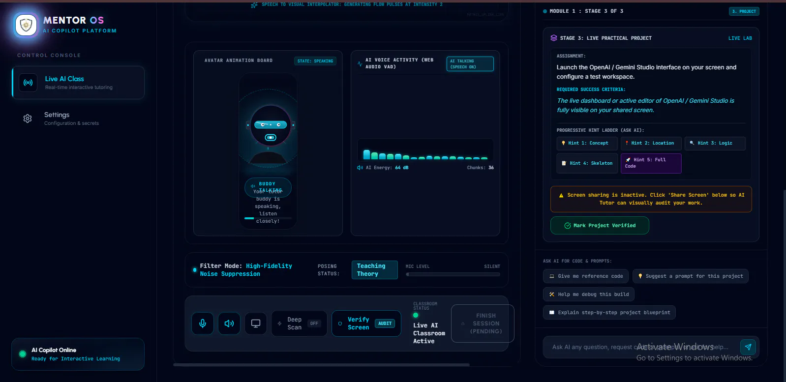 Mentor OS gallery image