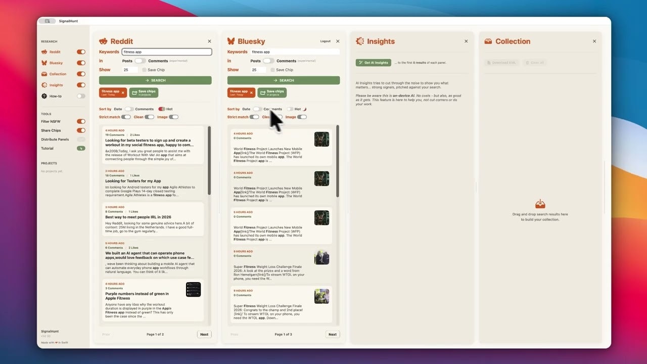 SignalHunt gallery image