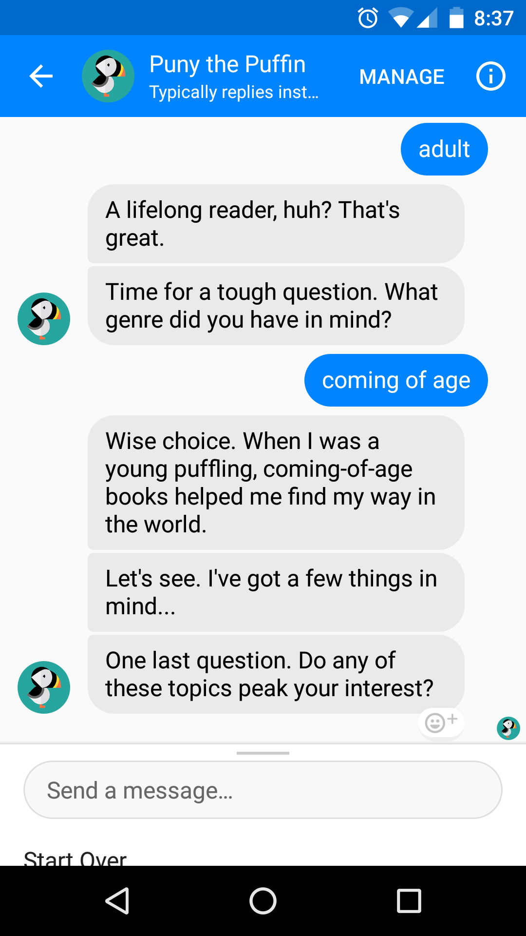 Puny the Puffin { No longer active } gallery image