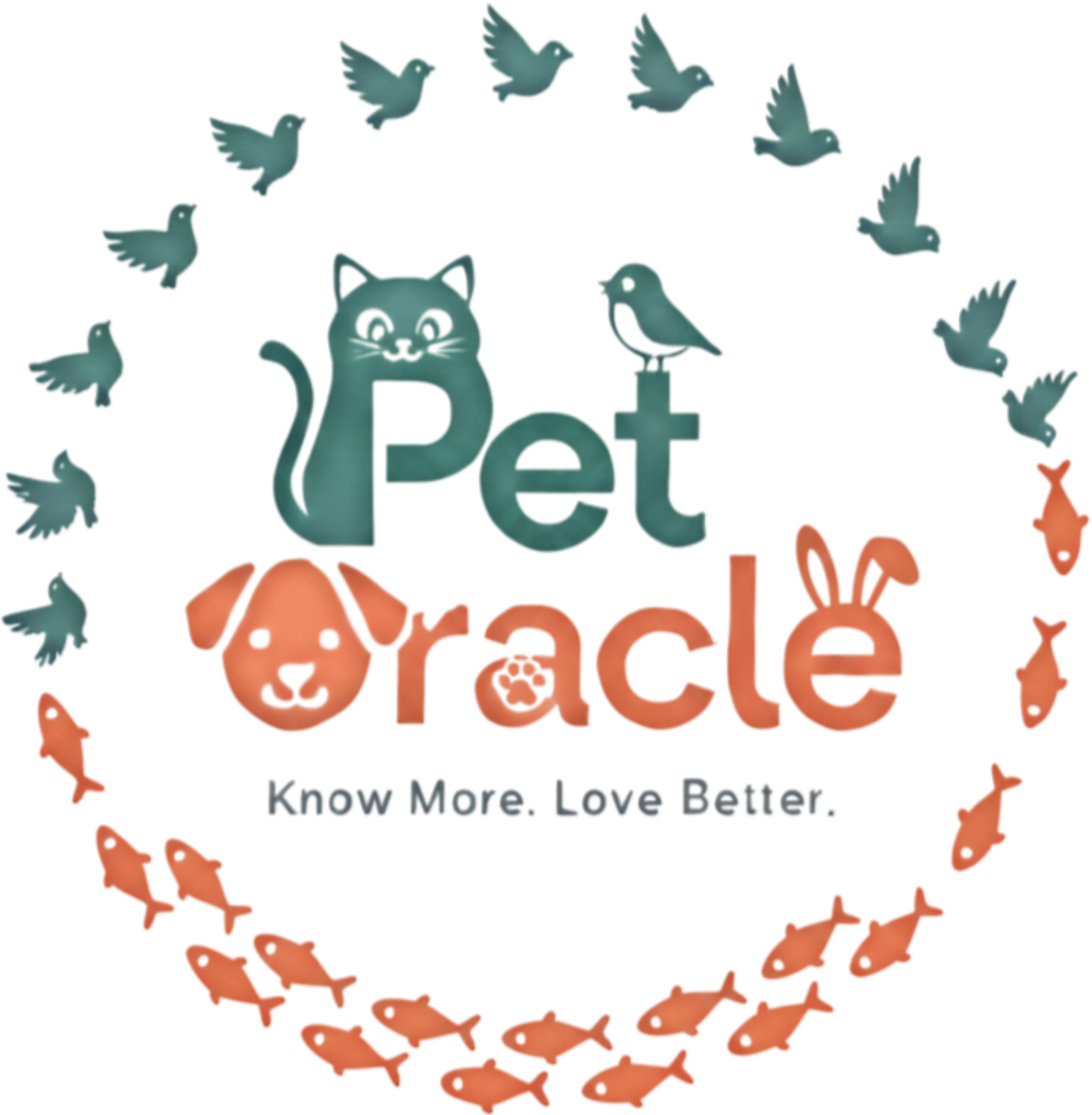 Pet Oracle - Product Hunt launch logo and brand identity