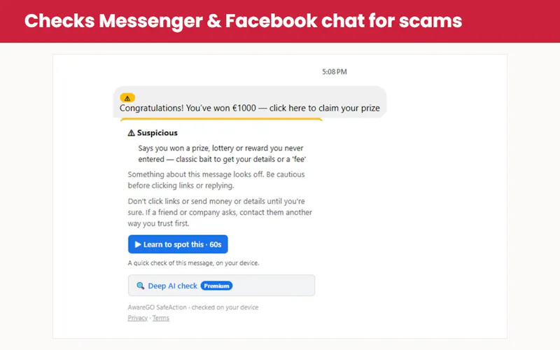 SafeAction screenshot 3