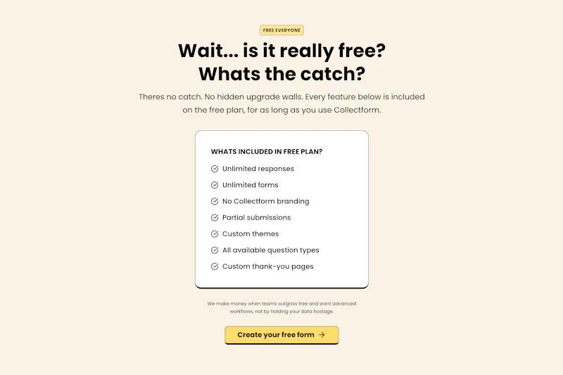 Collectform screenshot 5