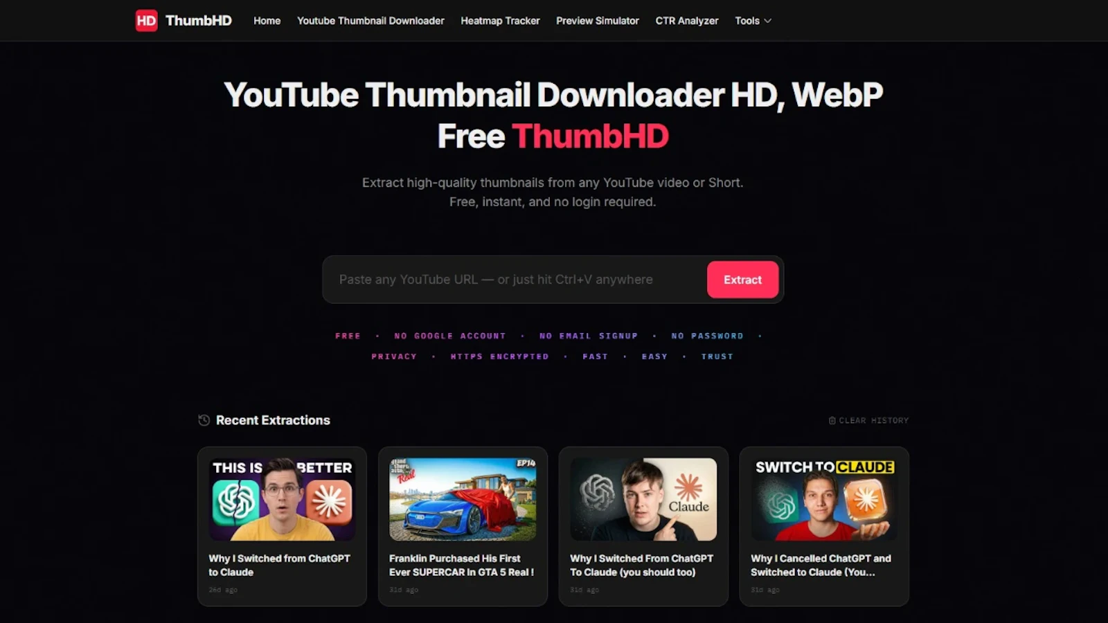 ThumbHD screenshot 1