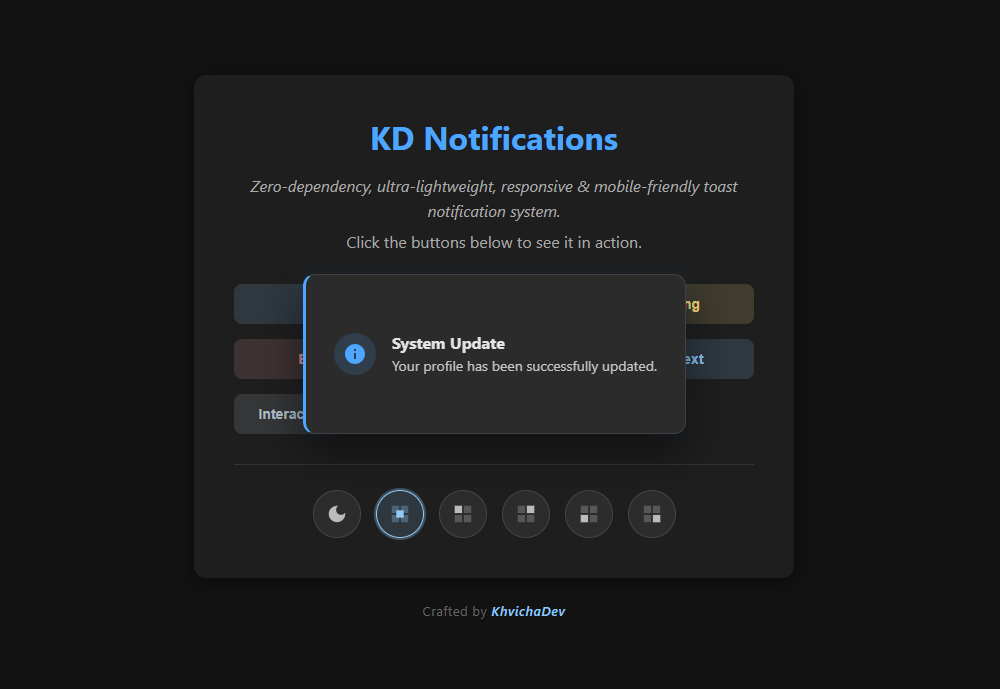 KD Notifications gallery image