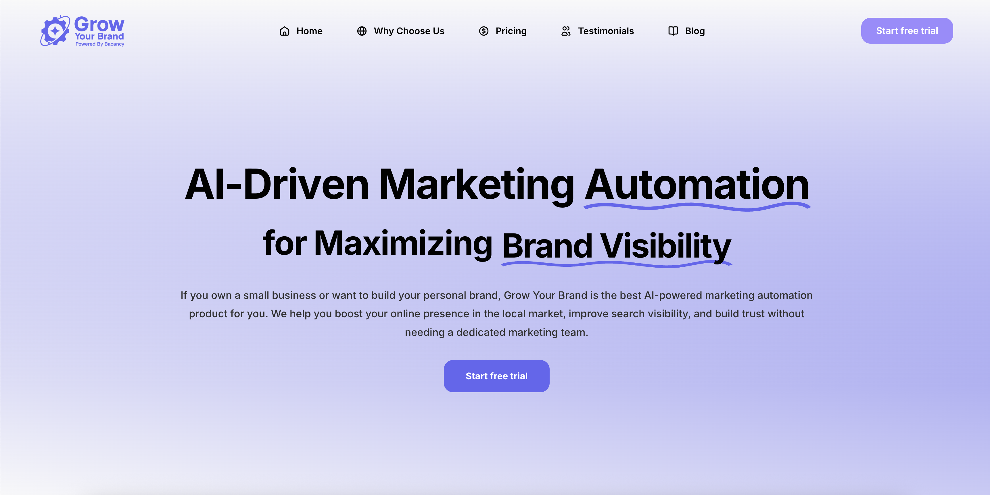 Grow Your Brand - Powered By Bacancy gallery image