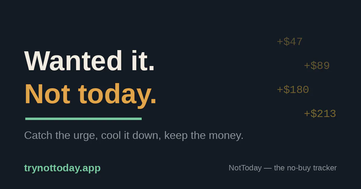 NotToday screenshot 1