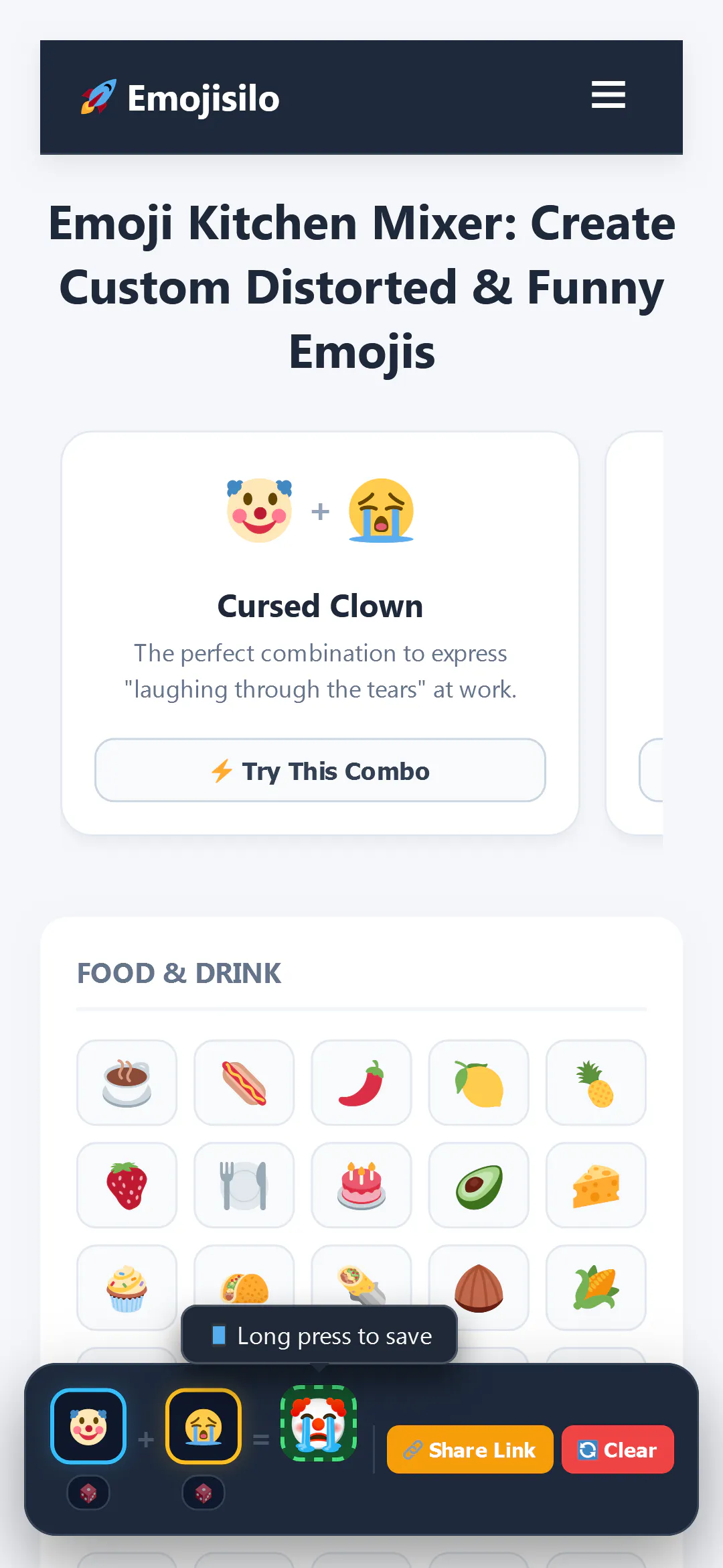 Emoji Kitchen Online gallery image
